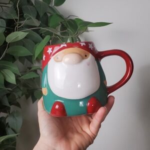 Gnome Mug Candle Festive Handmade Crema De Menthe Scented